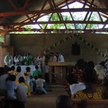 Oltář v Ngalimile